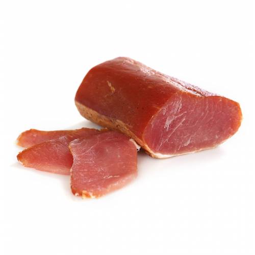 Продукт сырокопченый из свинины: Балык свиной, охлажденный.Вакуум